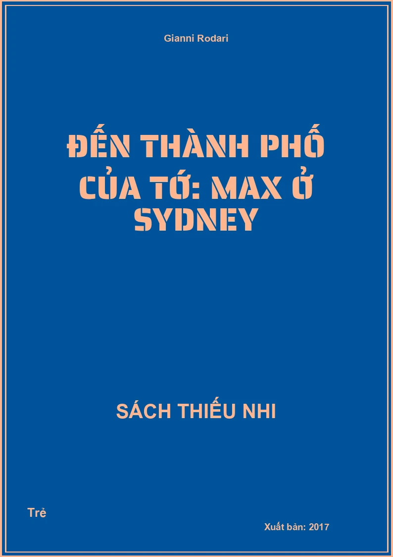 Đến thành phố của tớ: Max ở Sydney