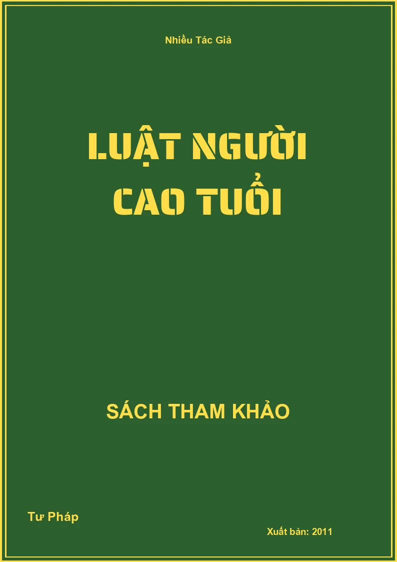 Luật người cao tuổi