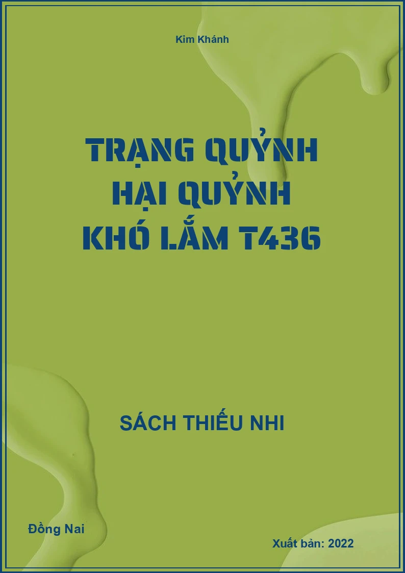 Trạng Quỷnh hại Quỷnh khó lắm T436