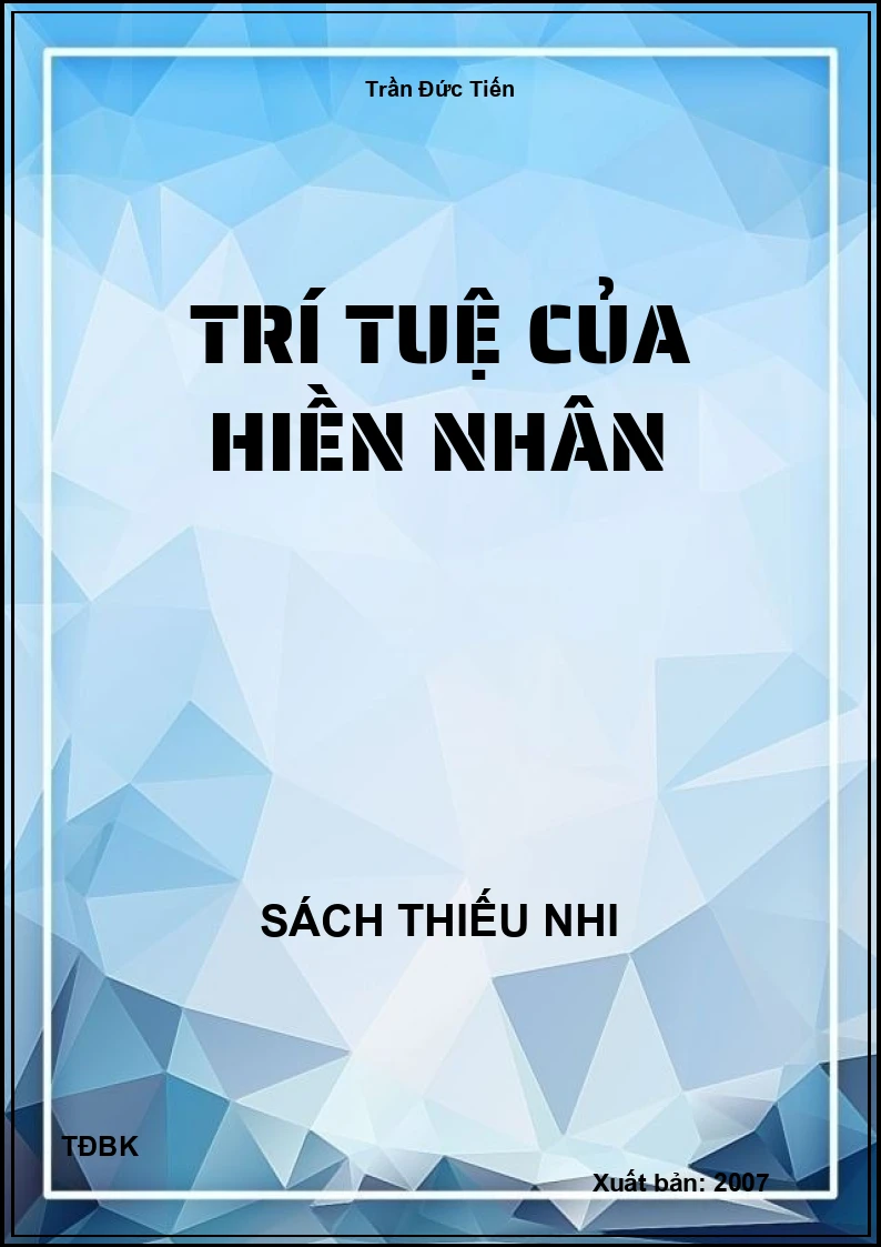 Trí tuệ của hiền nhân