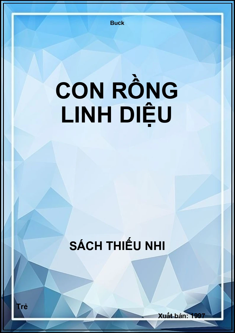 Con rồng linh diệu
