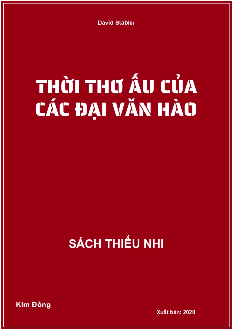 Thời thơ ấu của các đại văn hào