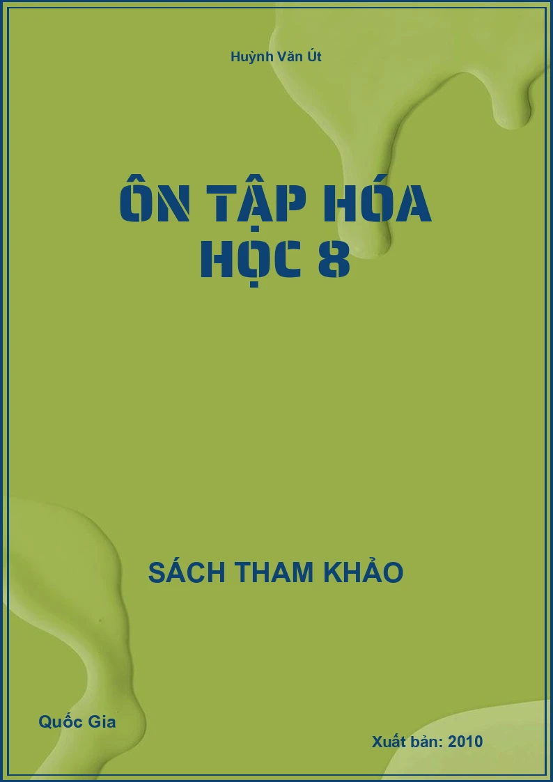 Ôn tập hóa học 8