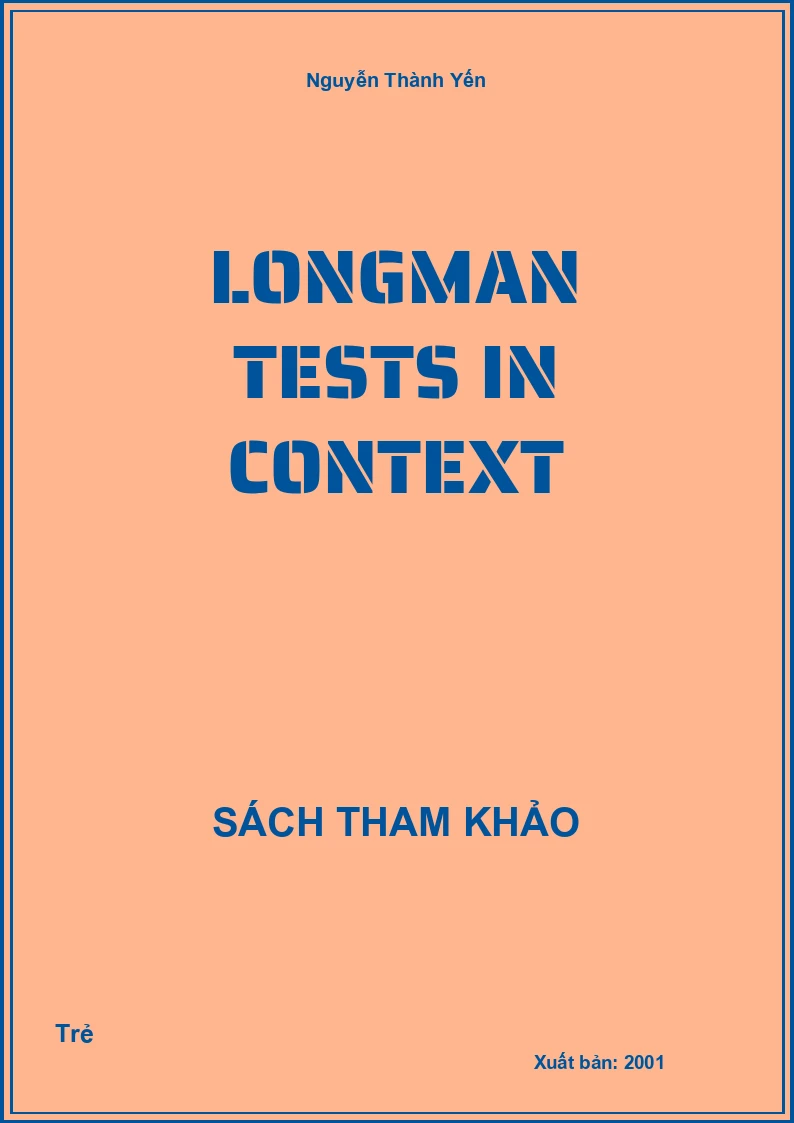 Longman tests in context