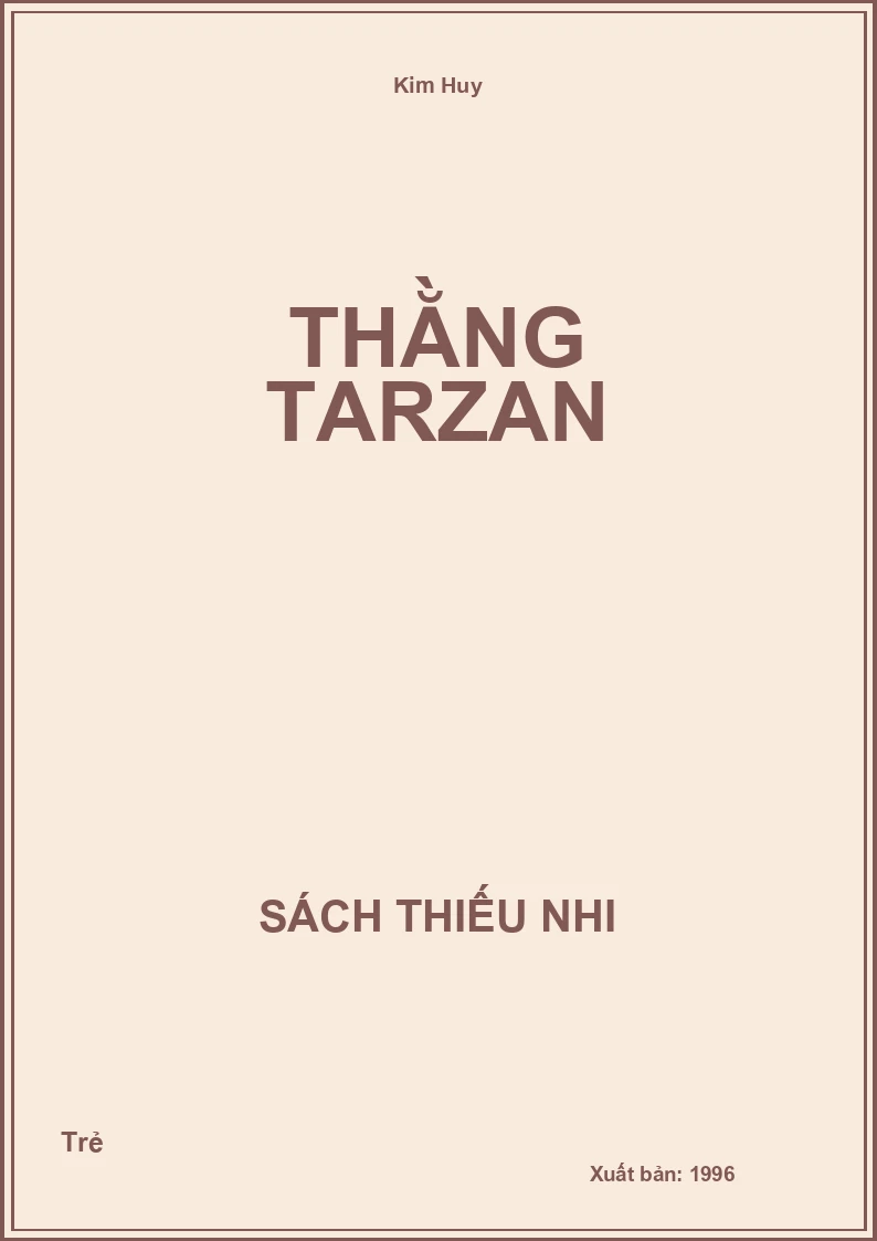 Thằng Tarzan