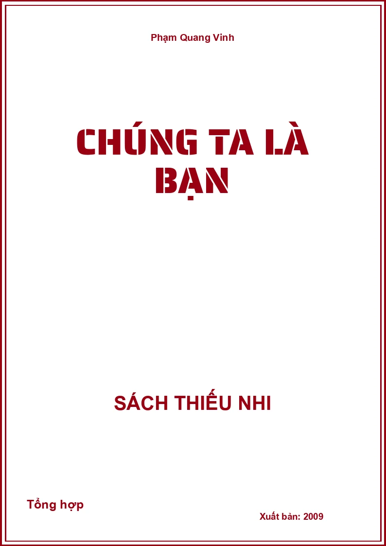 Chúng ta là bạn