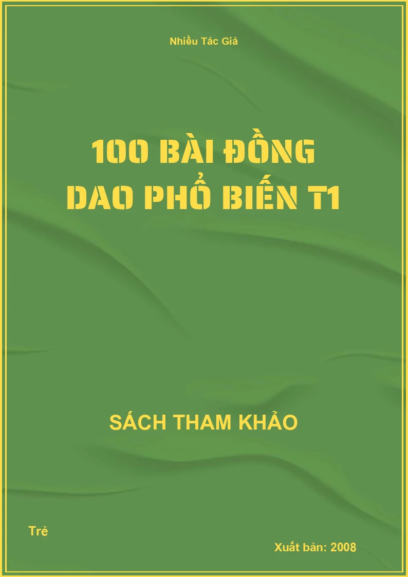 100 bài đồng dao phổ biến T1