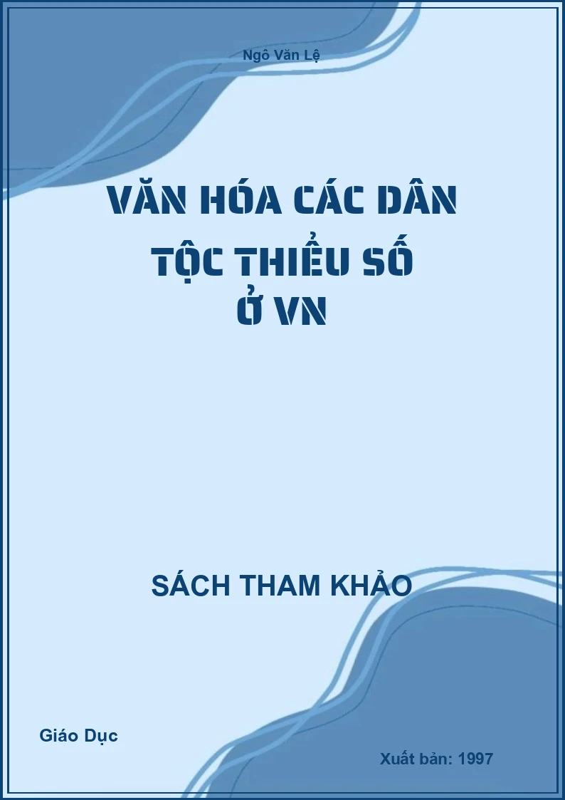 Văn hóa các dân tộc thiểu số ở VN