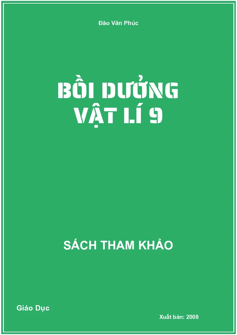 Bồi dưởng Vật lí 9