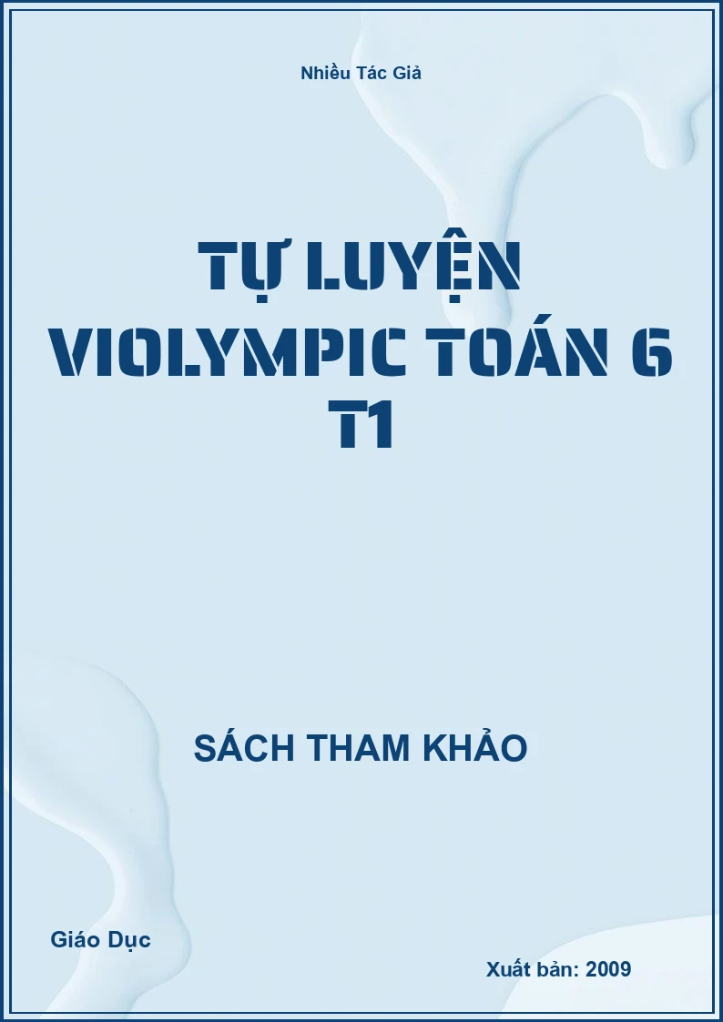 Tự luyện Violympic Toán 6 T1