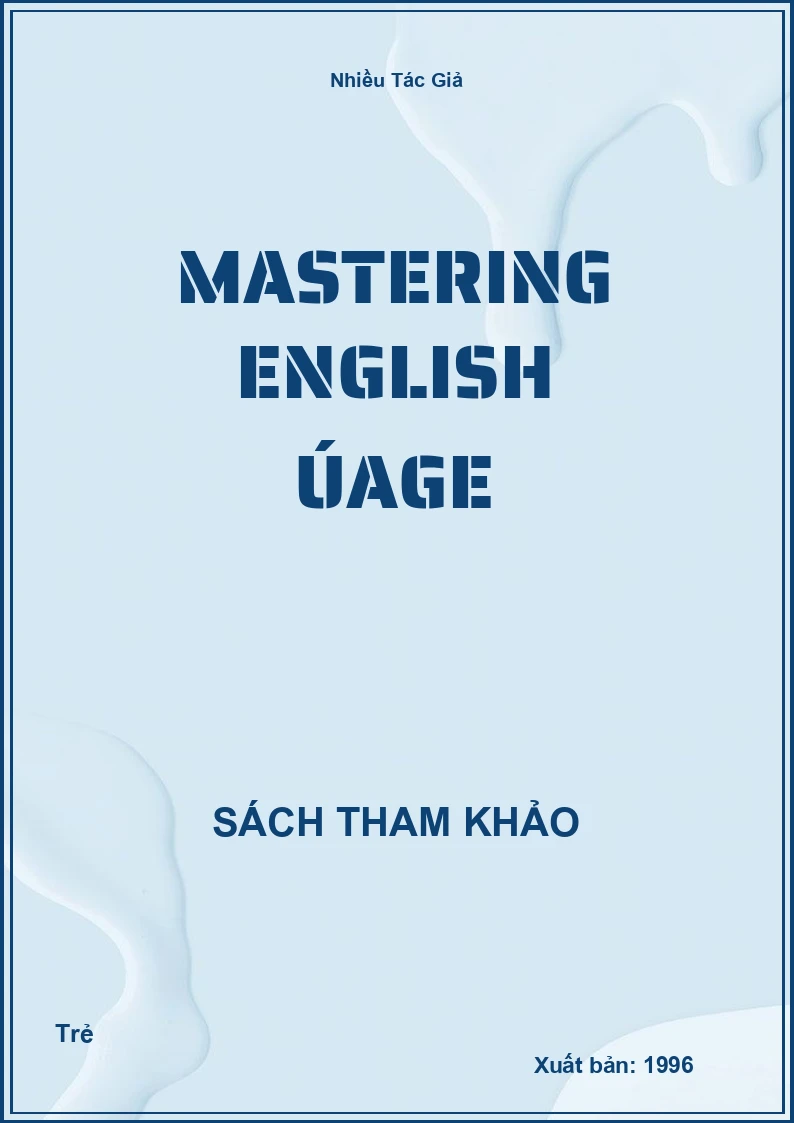 Mastering english úage