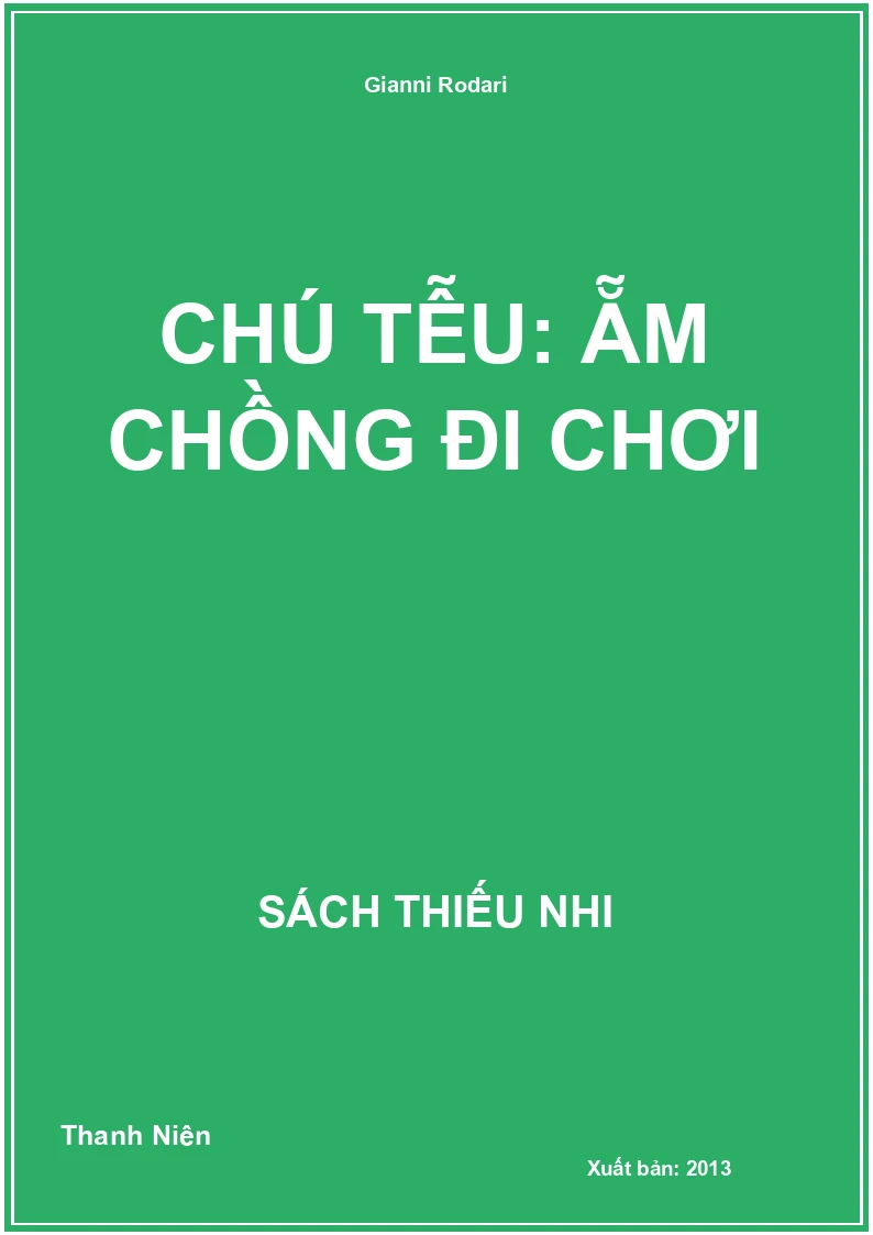Chú tễu: Ẵm chồng đi chơi