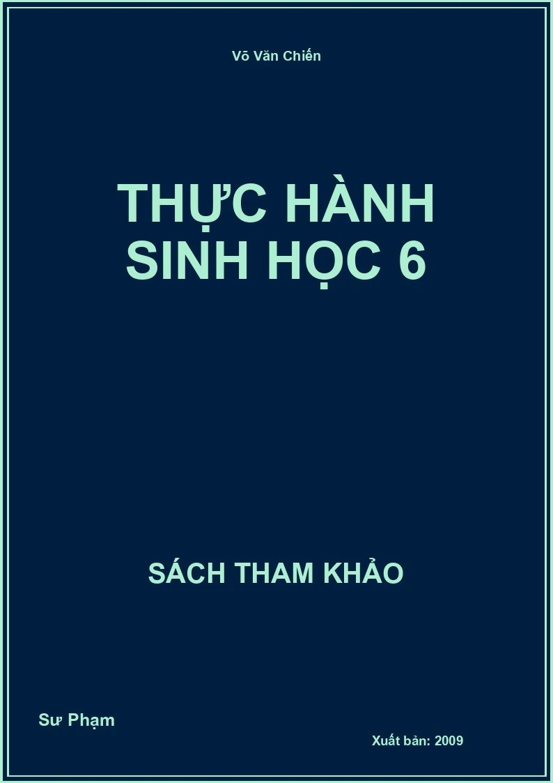 Thực hành sinh học 6