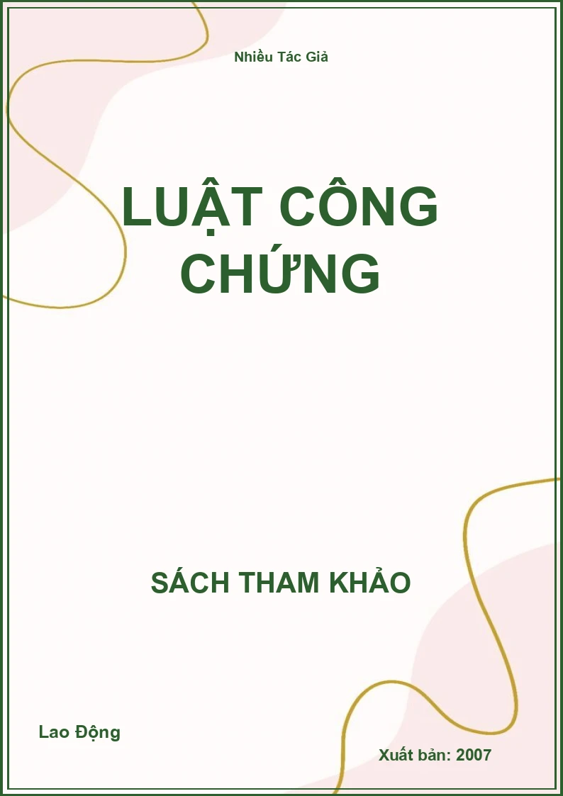Luật công chứng