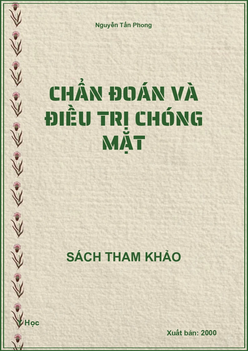 Chẩn đoán và điều trị chóng mặt
