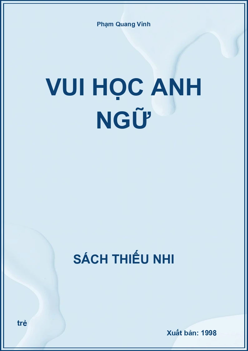 Vui học anh ngữ