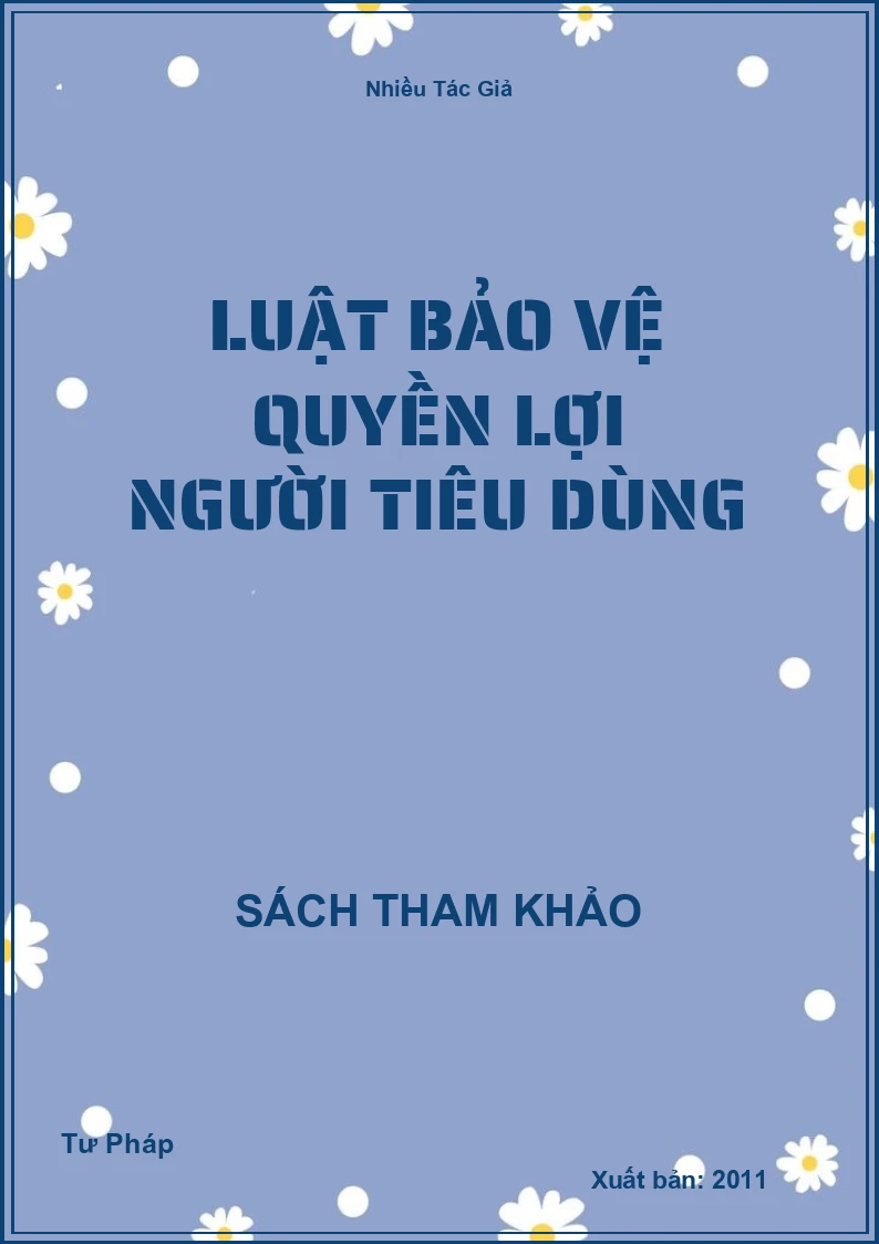 Luật bảo vệ quyền lợi người tiêu dùng