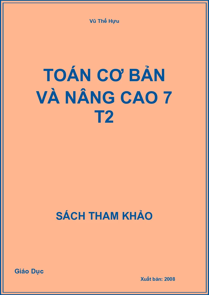 Toán cơ bản và nâng cao 7 T2
