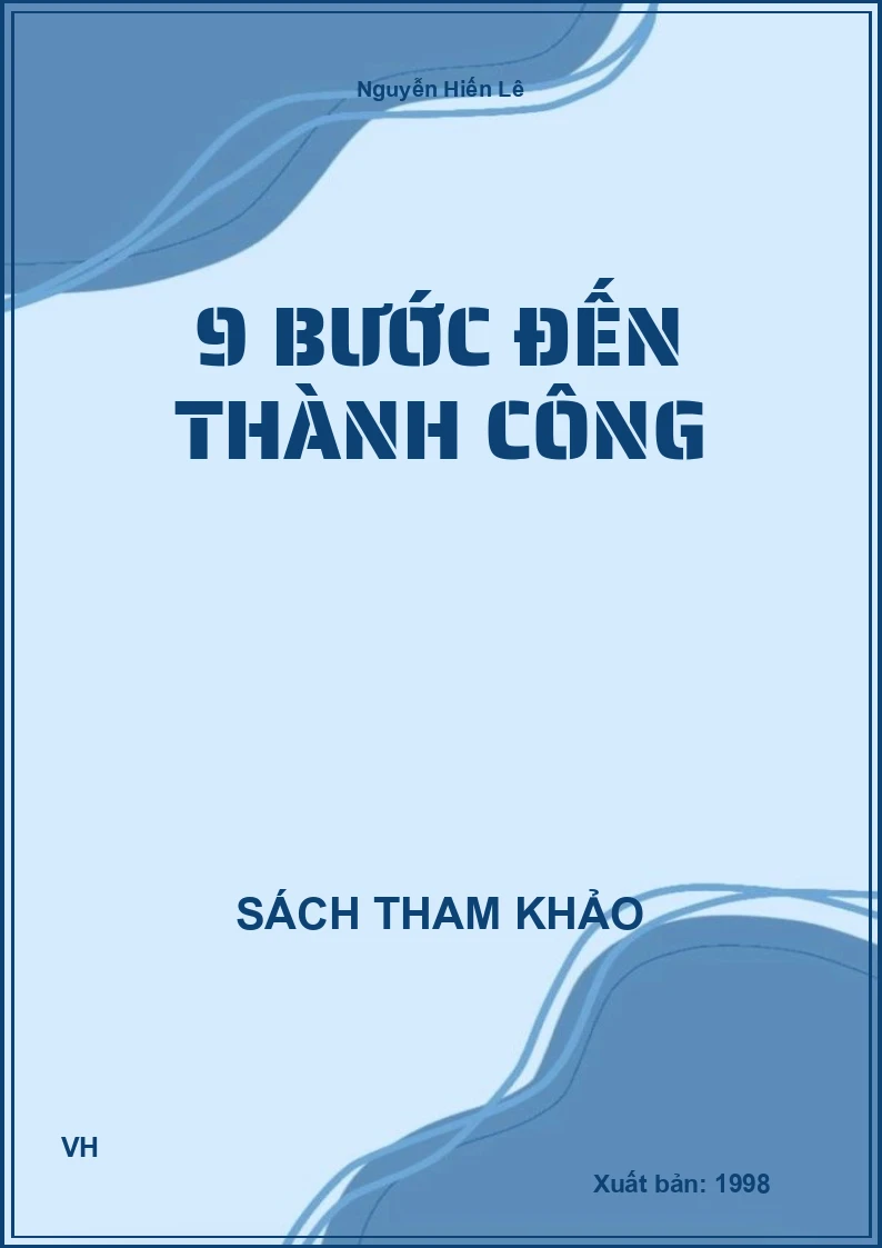 9 bước đến thành công