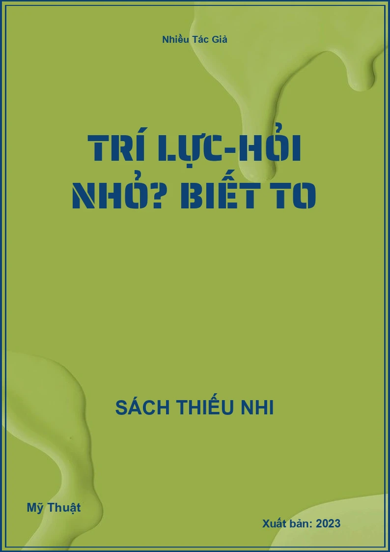 Trí lực-Hỏi nhỏ? biết to