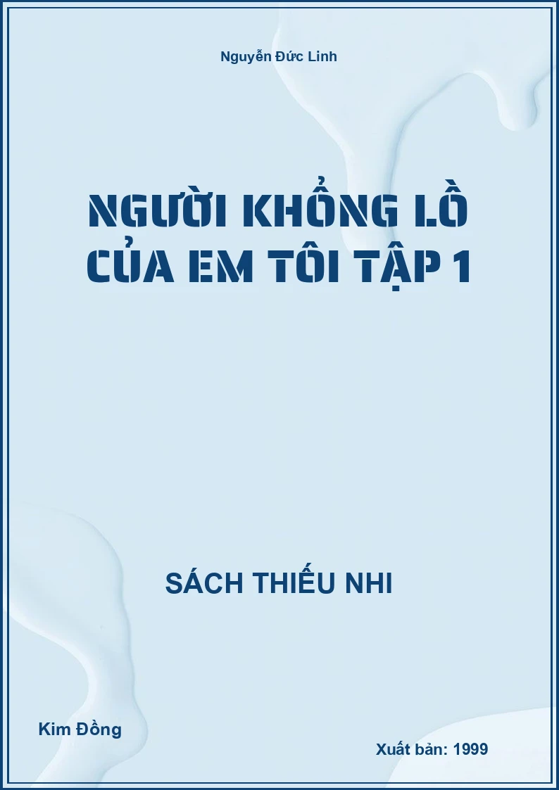 Người khổng lồ của em tôi Tập 1