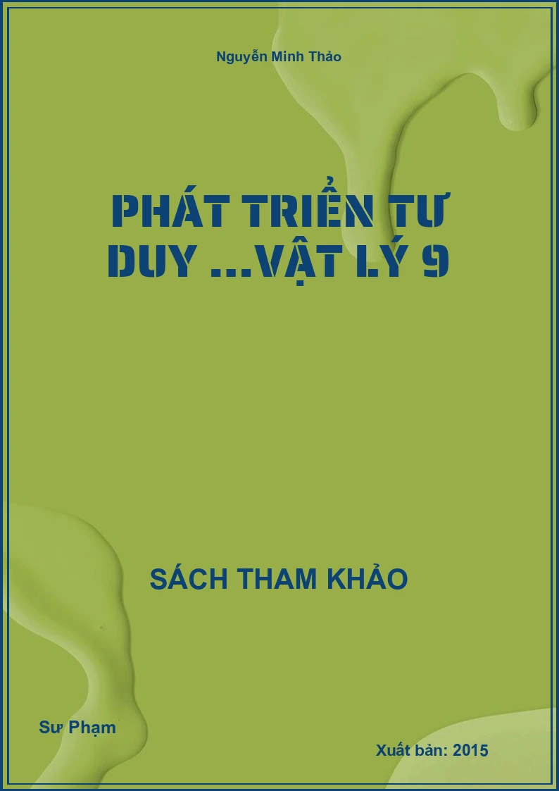 Phát triển tư duy …vật lý 9