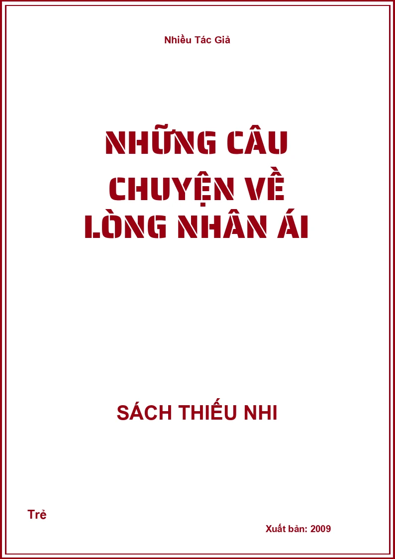 Những câu chuyện về Lòng nhân ái