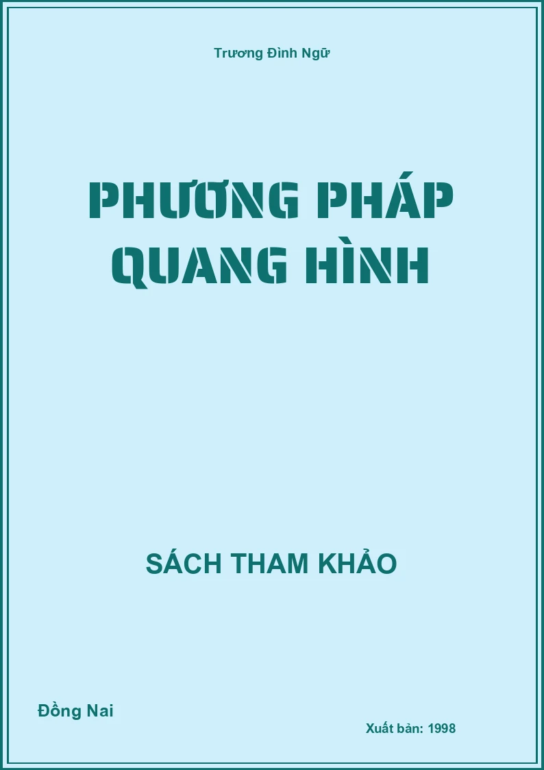 Phương pháp quang hình