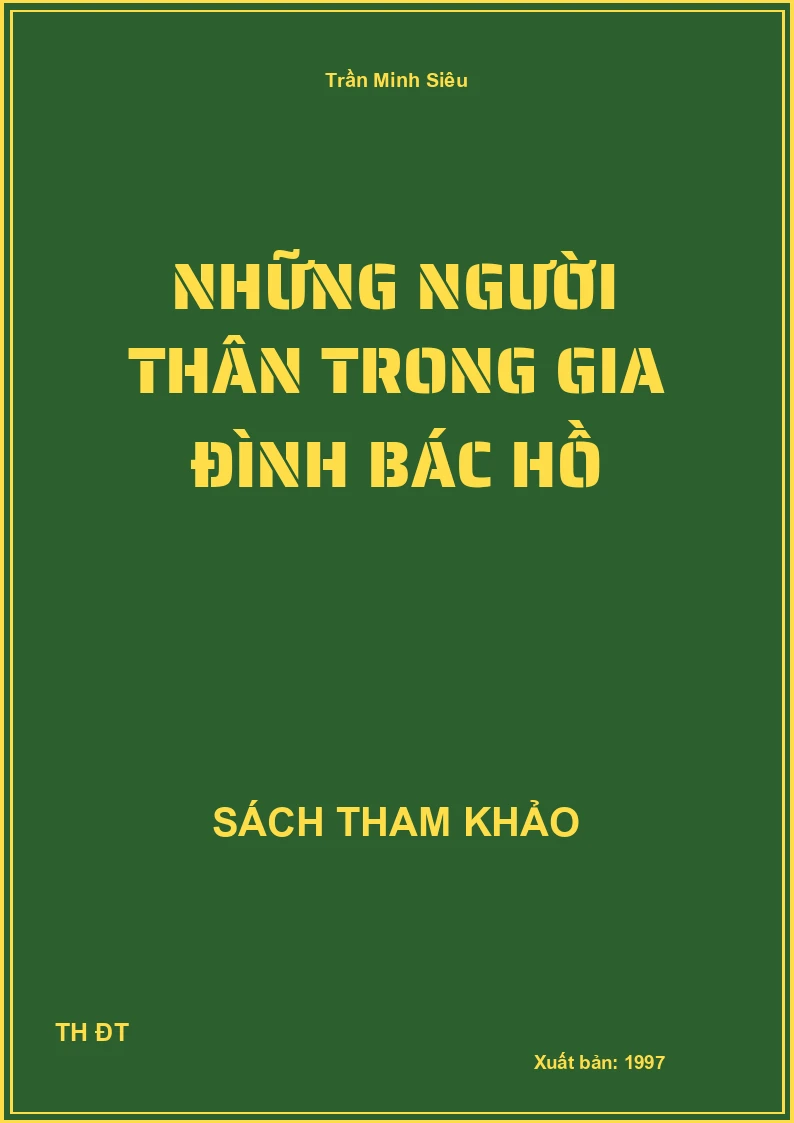 Những người thân trong gia đình bác Hồ
