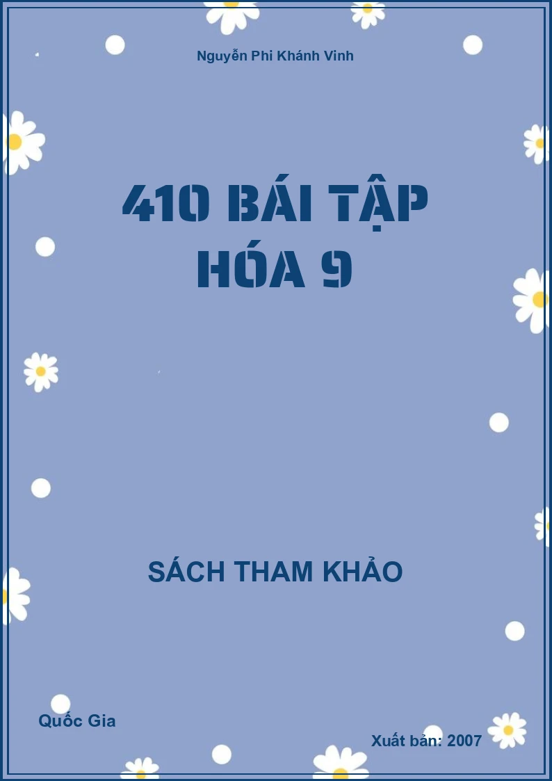 410 Bái tập hóa 9