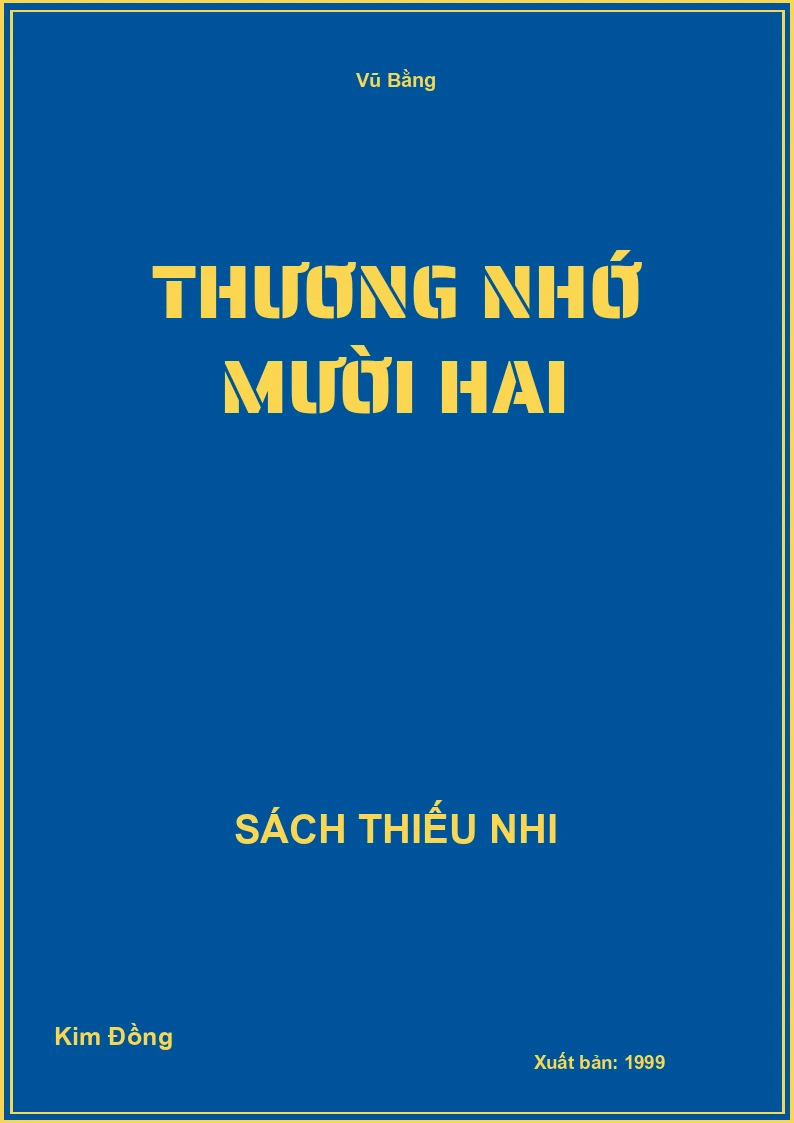 Thương nhớ Mười Hai