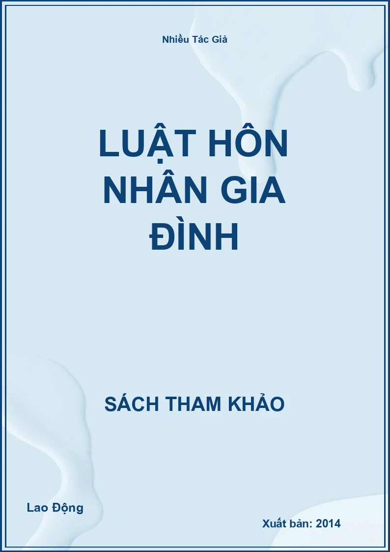 Luật hôn nhân gia đình