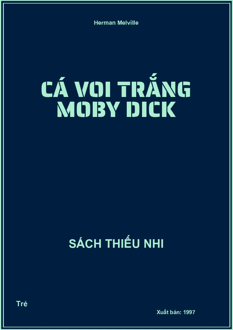 Cá voi trắng Moby Dick