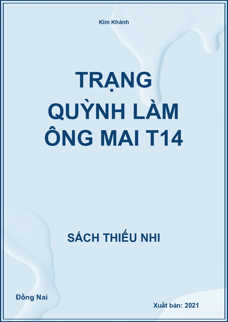 Trạng Quỳnh làm ông mai T14