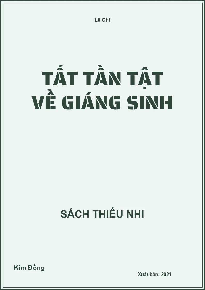 Tất tần tật về giáng sinh