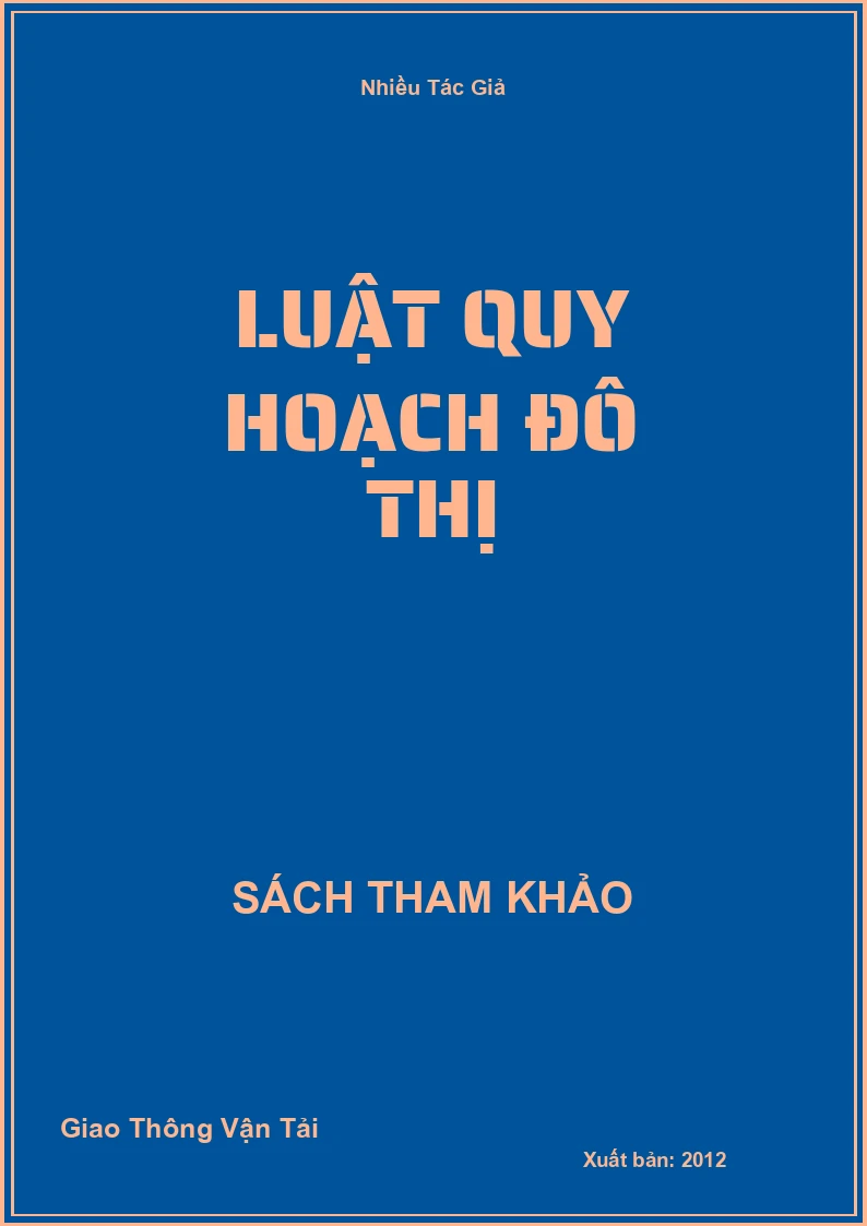 Luật quy hoạch đô thị