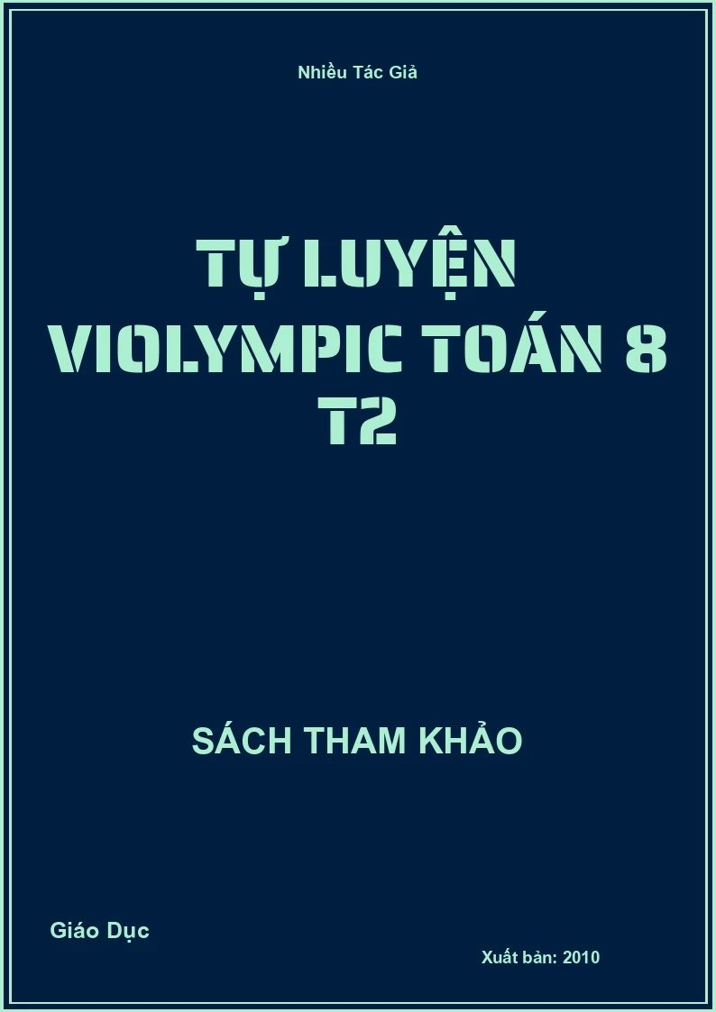 Tự luyện Violympic Toán 8 T2