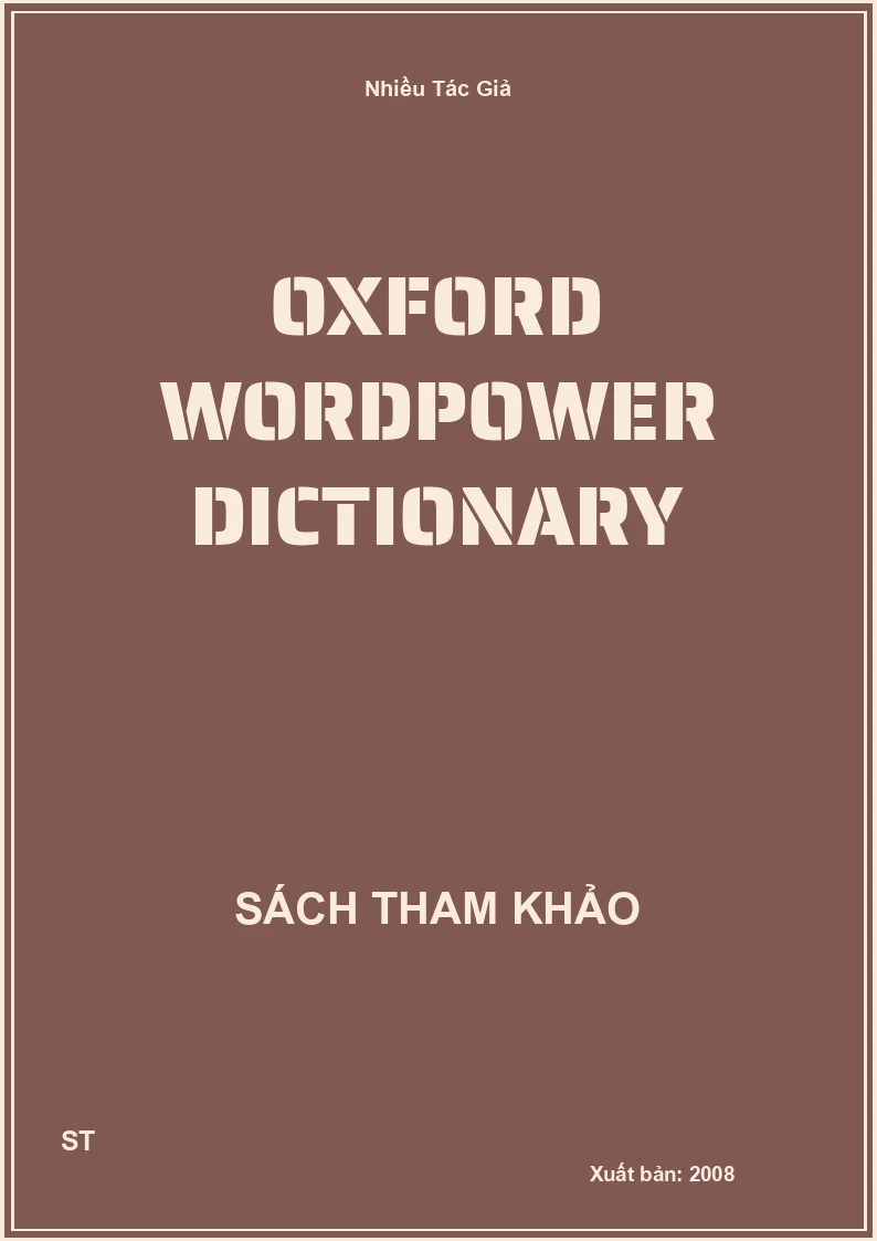 Oxford wordpower dictionary