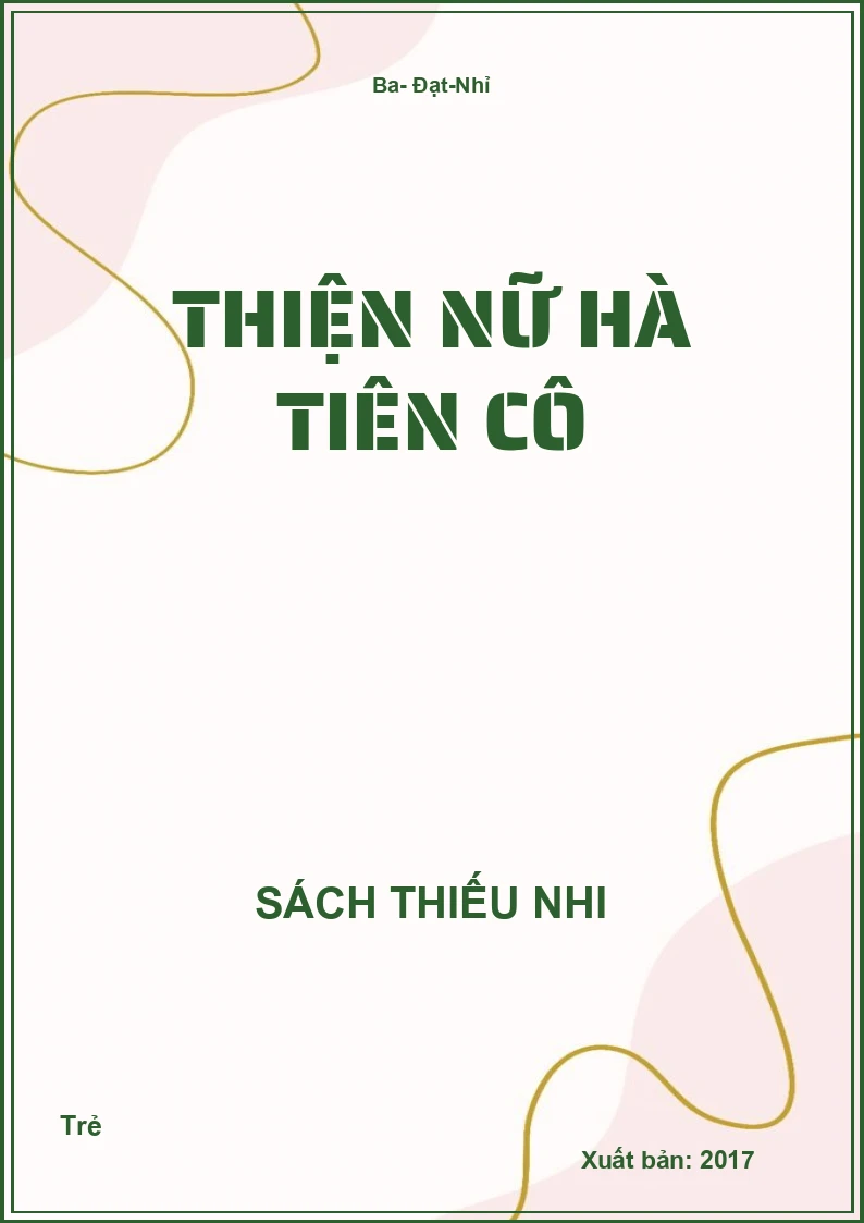 Thiện nữ Hà tiên cô
