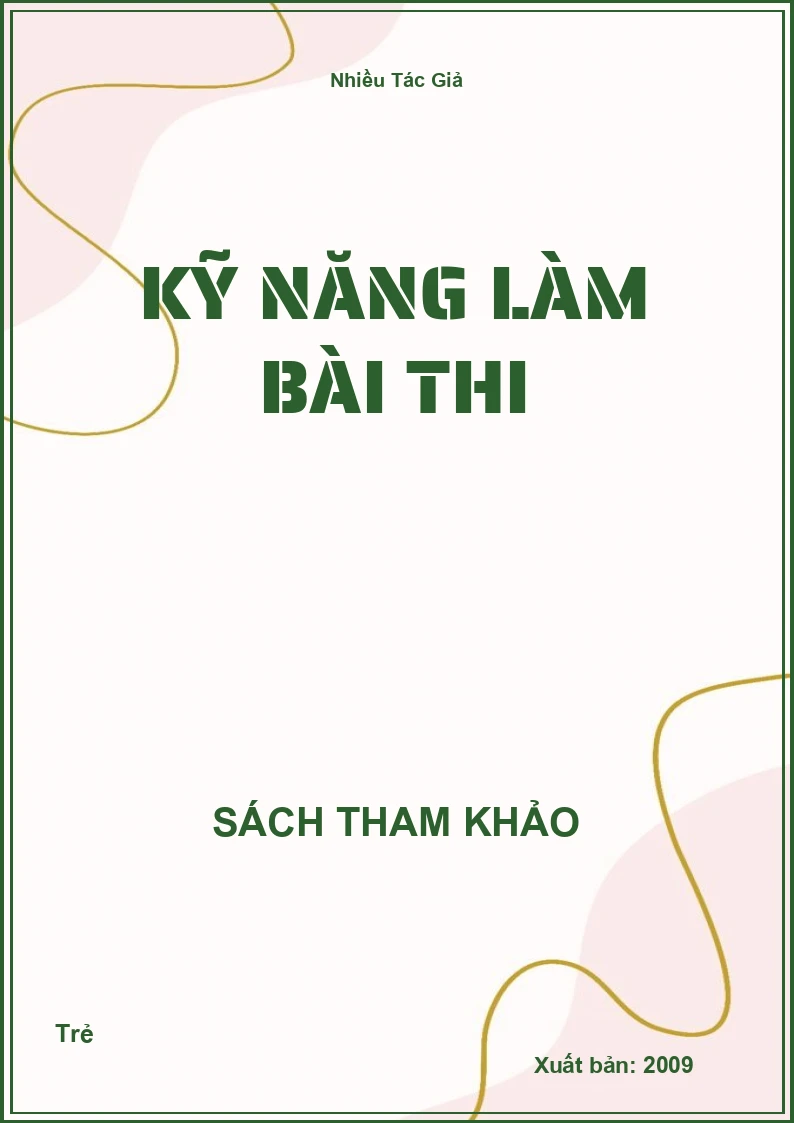 Kỹ năng làm bài thi