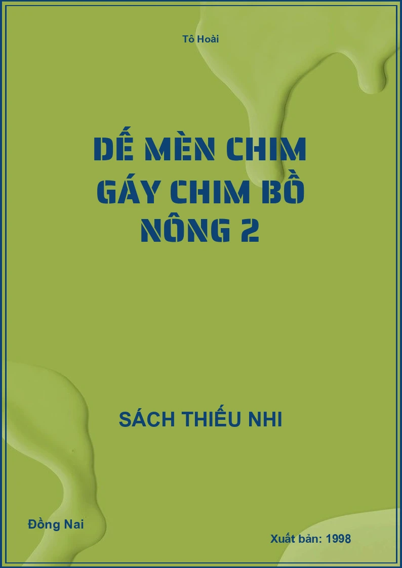 Dế Mèn chim gáy chim bồ nông 2