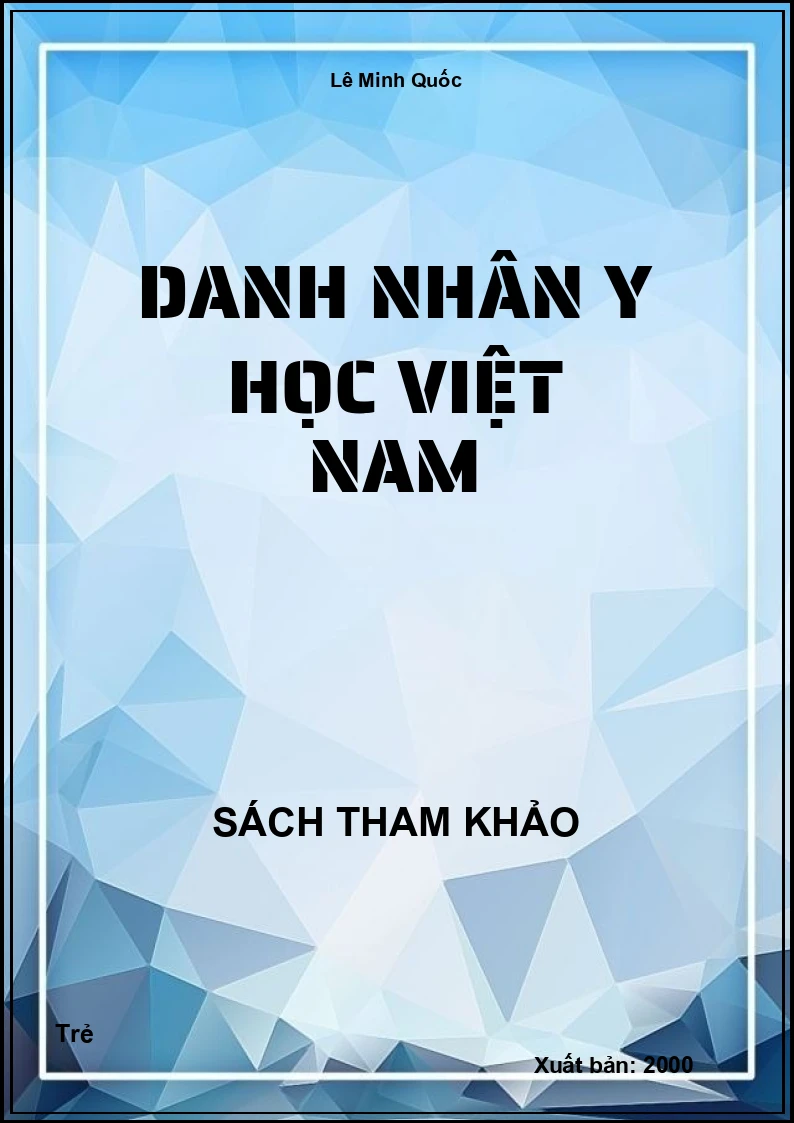 Danh nhân y học Việt Nam