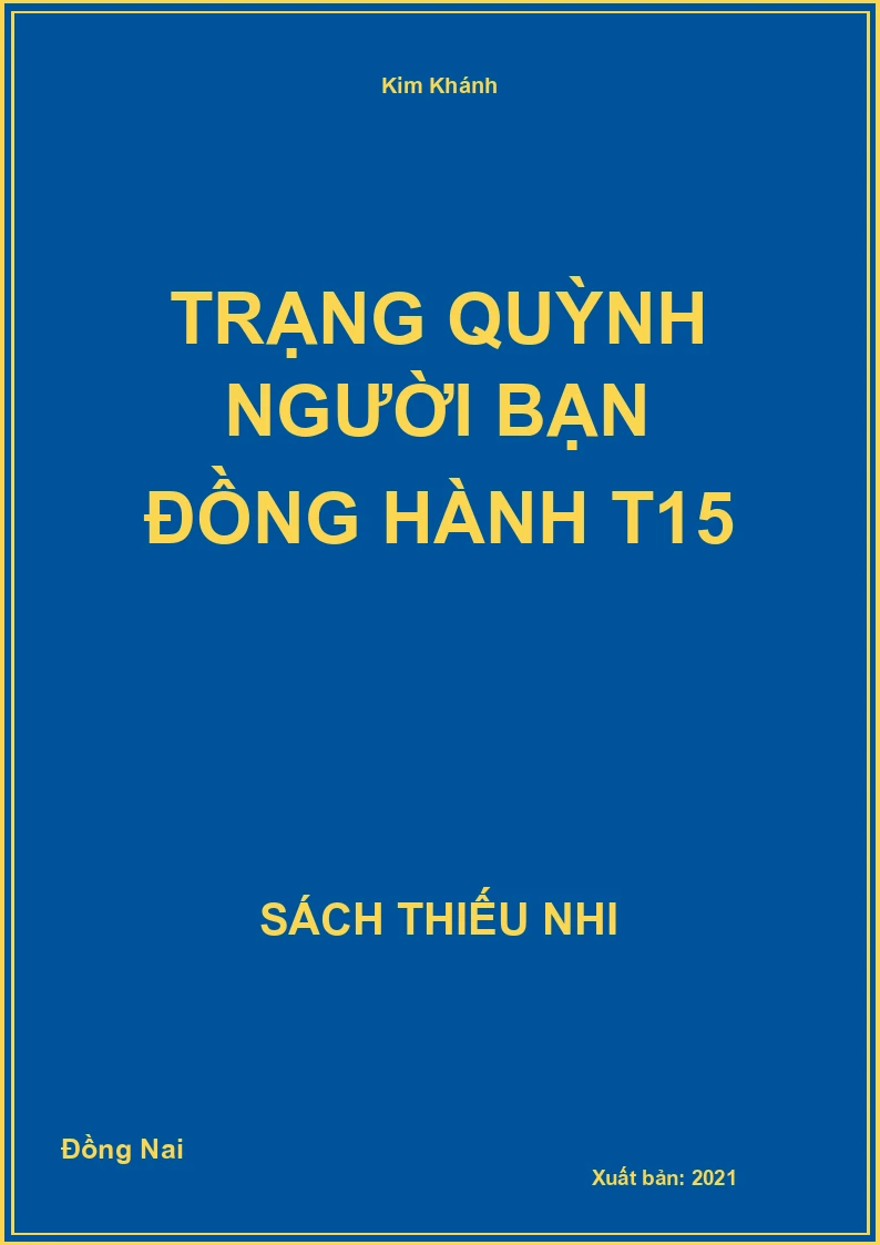Trạng Quỳnh người bạn đồng hành T15