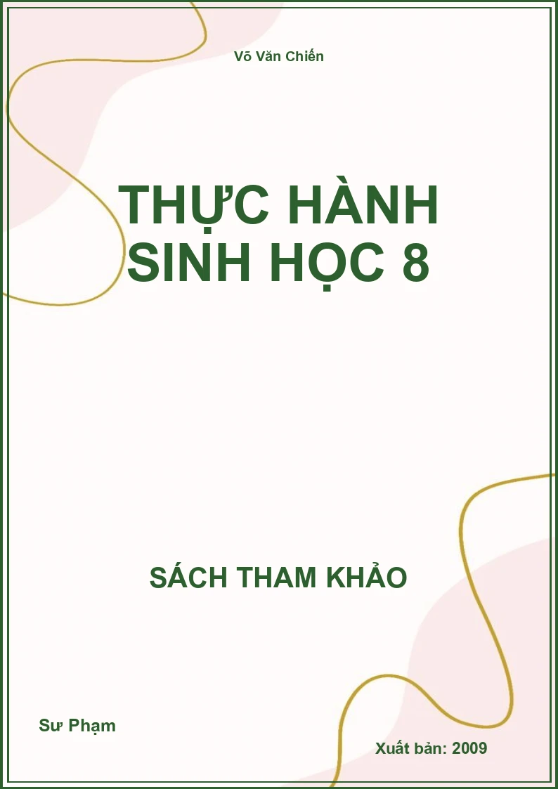 Thực hành sinh học 8