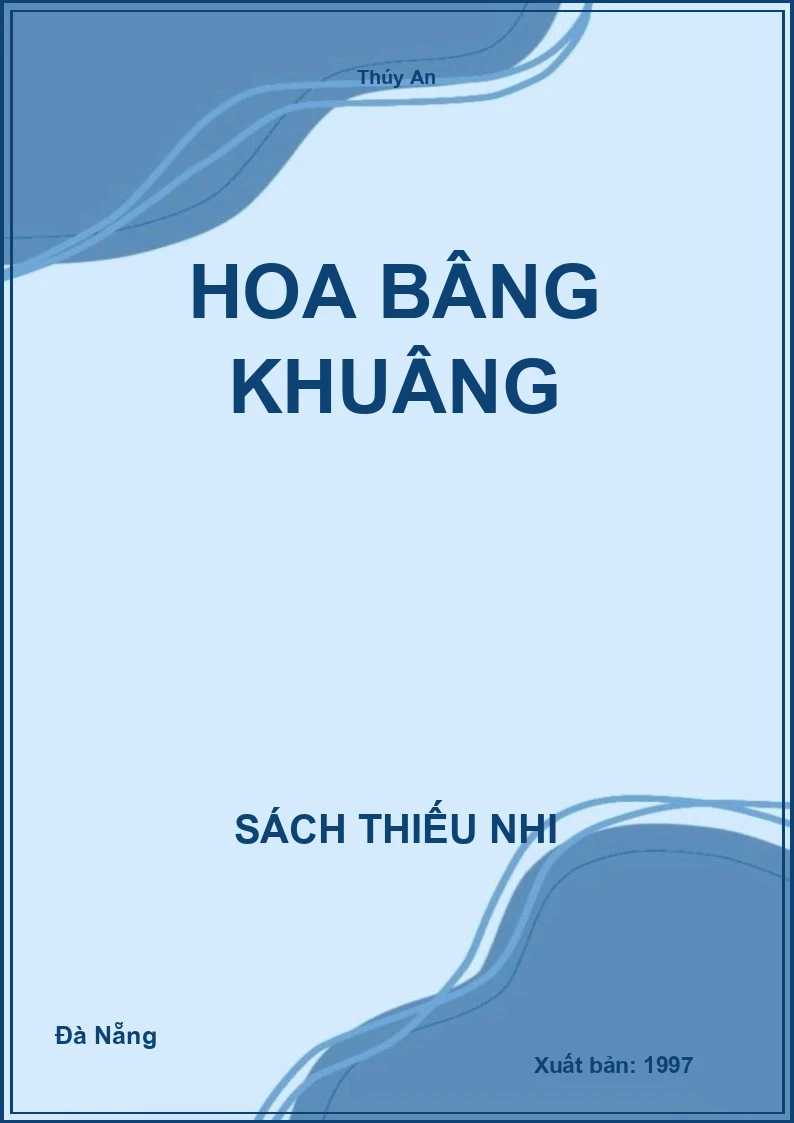 Hoa bâng khuâng