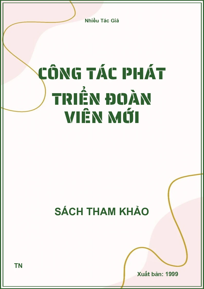 Công tác phát triển đoàn viên mới