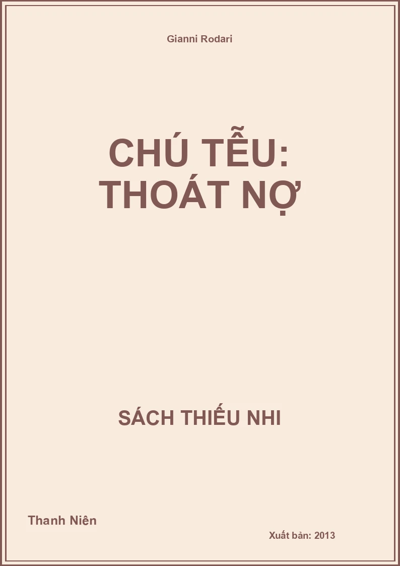 Chú tễu: Thoát nợ