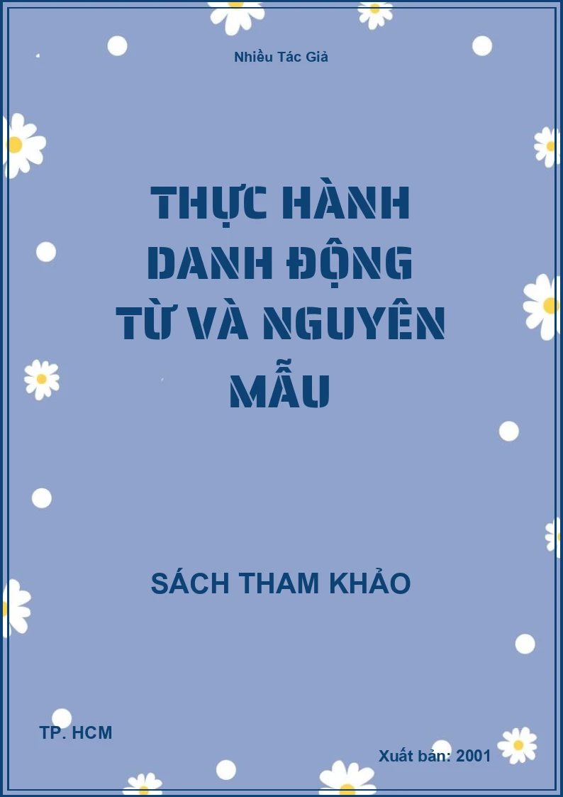 Thực hành danh động từ và nguyên mẫu