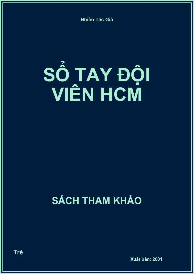 Sổ tay đội viên HCM