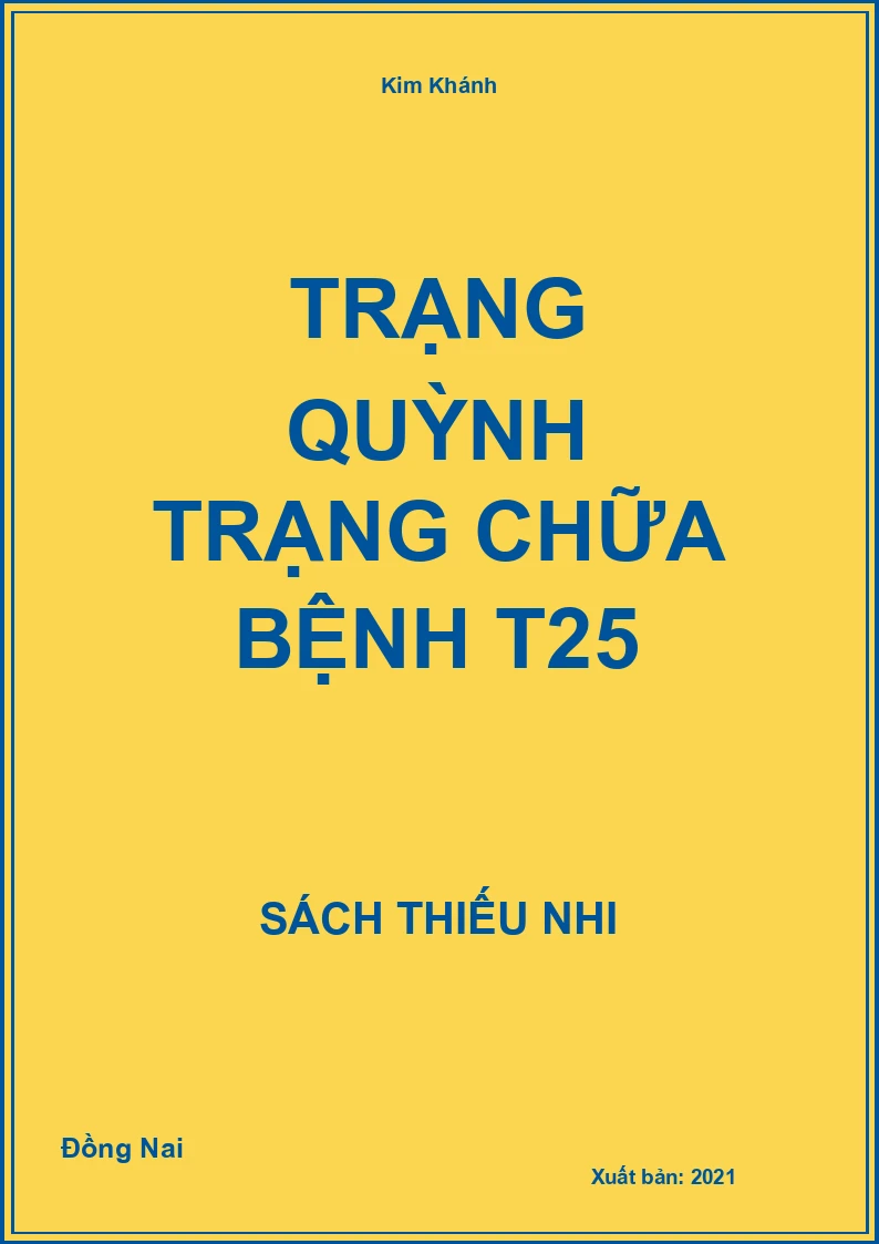 Trạng Quỳnh trạng chữa bệnh T25